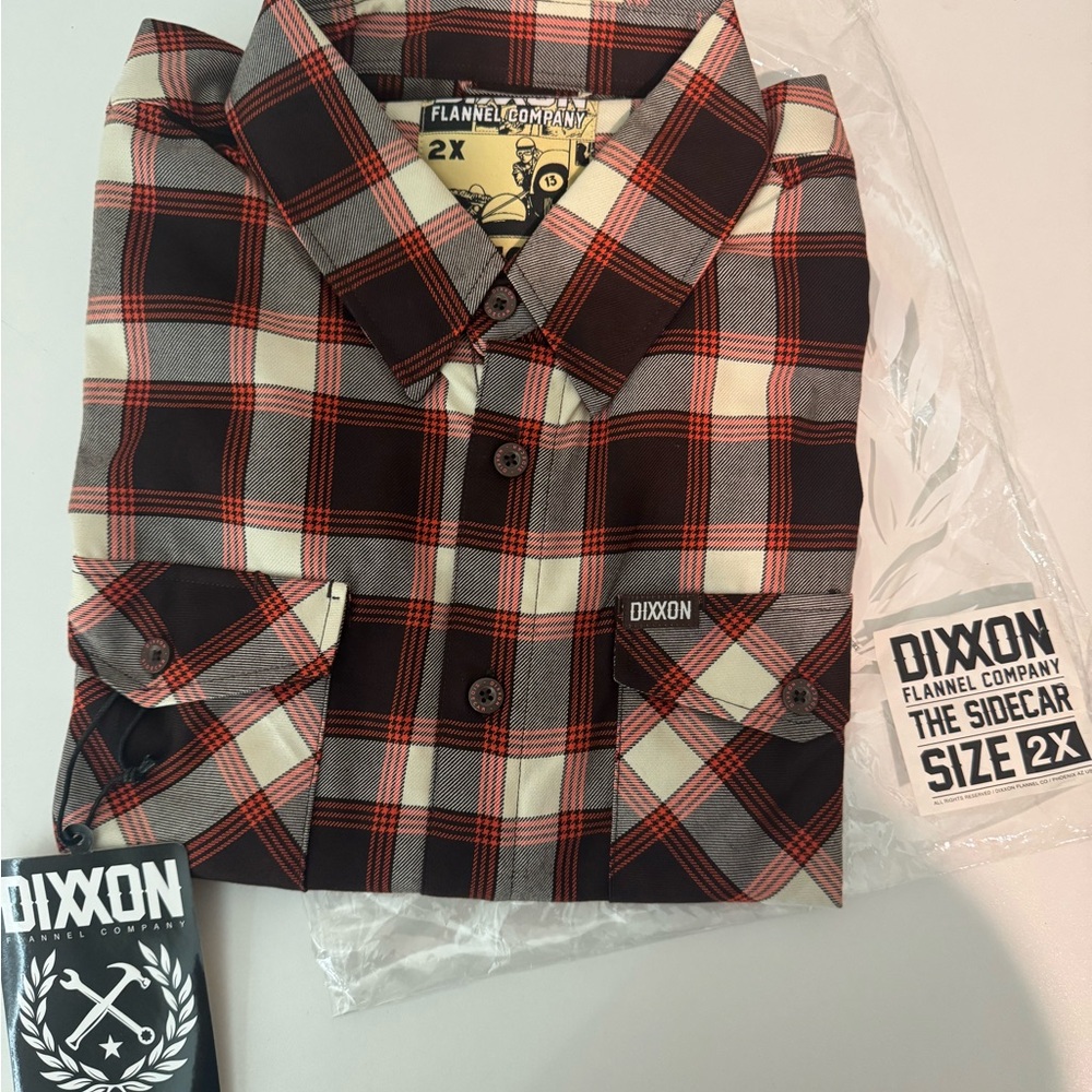 **NWT Dixxon Sidecar Flannel